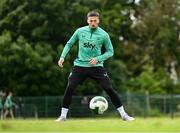 5 June 2025; Matt Doherty during a Republic of Ireland training session at the FAI National Training Centre in Abbotstown, Dublin. Photo by Stephen McCarthy/Sportsfile