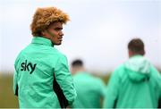 5 June 2025; John Joe Patrick Finn during a Republic of Ireland training session at the FAI National Training Centre in Abbotstown, Dublin. Photo by Stephen McCarthy/Sportsfile