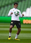 5 June 2025; Iliman Ndiaye during a Senegal training session at the Aviva Stadium in Dublin. Photo by Ben McShane/Sportsfile