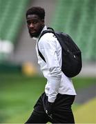 5 June 2025; Boulaye Dia during a Senegal training session at the Aviva Stadium in Dublin. Photo by Ben McShane/Sportsfile