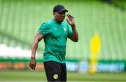 5 June 2025; Advisor El-Hadji Diouf during a Senegal training session at the Aviva Stadium in Dublin. Photo by Ben McShane/Sportsfile