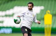 5 June 2025; Iliman Ndiaye during a Senegal training session at the Aviva Stadium in Dublin. Photo by Ben McShane/Sportsfile