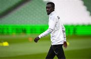 5 June 2025; Idrissa Gueye during a Senegal training session at the Aviva Stadium in Dublin. Photo by Ben McShane/Sportsfile