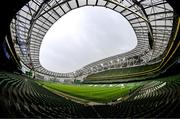6 June 2025; A general view before the international friendly match between Republic of Ireland and Senegal at the Aviva Stadium in Dublin. Photo by Stephen McCarthy/Sportsfile
