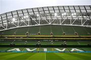 6 June 2025; A general view before the international friendly match between Republic of Ireland and Senegal at the Aviva Stadium in Dublin. Photo by Stephen McCarthy/Sportsfile