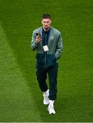 6 June 2025; Matt Doherty of Republic of Ireland before the international friendly match between Republic of Ireland and Senegal at the Aviva Stadium in Dublin. Photo by Piaras Ó Mídheach/Sportsfile