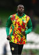 6 June 2025; Kalidou Koulibaly of Senegal before the international friendly match between Republic of Ireland and Senegal at the Aviva Stadium in Dublin. Photo by Ben McShane/Sportsfile