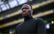 6 June 2025; Senegal head coach Pape Thiaw during the international friendly match between Republic of Ireland and Senegal at the Aviva Stadium in Dublin. Photo by Stephen McCarthy/Sportsfile
