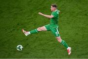 6 June 2025; Evan Ferguson of Republic of Ireland during the international friendly match between Republic of Ireland and Senegal at the Aviva Stadium in Dublin. Photo by Piaras Ó Mídheach/Sportsfile