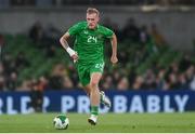 6 June 2025; Killian Phillips of Republic of Ireland during the international friendly match between Republic of Ireland and Senegal at the Aviva Stadium in Dublin. Photo by Stephen McCarthy/Sportsfile