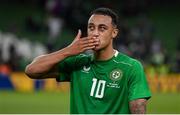6 June 2025; Adam Idah of Republic of Ireland after the international friendly match between Republic of Ireland and Senegal at the Aviva Stadium in Dublin. Photo by Stephen McCarthy/Sportsfile