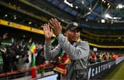6 June 2025; Senegal advisor El-Hadji Diouf after the international friendly match between Republic of Ireland and Senegal at the Aviva Stadium in Dublin. Photo by Ben McShane/Sportsfile