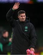 6 June 2025; Matt Doherty of Republic of Ireland after the international friendly match between Republic of Ireland and Senegal at the Aviva Stadium in Dublin. Photo by Stephen McCarthy/Sportsfile