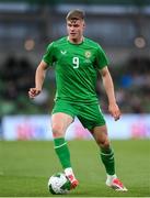 6 June 2025; Evan Ferguson of Republic of Ireland during the international friendly match between Republic of Ireland and Senegal at the Aviva Stadium in Dublin. Photo by Stephen McCarthy/Sportsfile