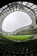 6 June 2025; A general view of Aviva Stadium before the international friendly match between Republic of Ireland and Senegal at the Aviva Stadium in Dublin. Photo by Stephen McCarthy/Sportsfile