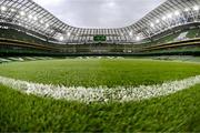 6 June 2025; A general view of Aviva Stadium before the international friendly match between Republic of Ireland and Senegal at the Aviva Stadium in Dublin. Photo by Stephen McCarthy/Sportsfile