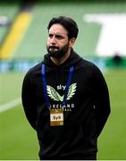 6 June 2025; Republic of Ireland strength and conditioning coach Pepe Lázaro Ramírez before the international friendly match between Republic of Ireland and Senegal at the Aviva Stadium in Dublin. Photo by Stephen McCarthy/Sportsfile