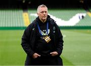 6 June 2025; Republic of Ireland head coach Heimir Hallgrimsson before the international friendly match between Republic of Ireland and Senegal at the Aviva Stadium in Dublin. Photo by Stephen McCarthy/Sportsfile