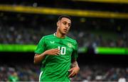 6 June 2025; Adam Idah of Republic of Ireland during the international friendly match between Republic of Ireland and Senegal at the Aviva Stadium in Dublin. Photo by Stephen McCarthy/Sportsfile