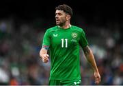 6 June 2025; Robbie Brady of Republic of Ireland during the international friendly match between Republic of Ireland and Senegal at the Aviva Stadium in Dublin. Photo by Stephen McCarthy/Sportsfile