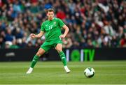 6 June 2025; Kasey McAteer of Republic of Ireland during the international friendly match between Republic of Ireland and Senegal at the Aviva Stadium in Dublin. Photo by Stephen McCarthy/Sportsfile