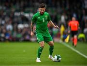 6 June 2025; Ryan Manning of Republic of Ireland during the international friendly match between Republic of Ireland and Senegal at the Aviva Stadium in Dublin. Photo by Stephen McCarthy/Sportsfile