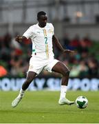 6 June 2025; Lamine Camara Mamadou of Senegal during the international friendly match between Republic of Ireland and Senegal at the Aviva Stadium in Dublin. Photo by Stephen McCarthy/Sportsfile
