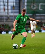 6 June 2025; Evan Ferguson of Republic of Ireland during the international friendly match between Republic of Ireland and Senegal at the Aviva Stadium in Dublin. Photo by Stephen McCarthy/Sportsfile