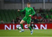 6 June 2025; Jake O'Brien of Republic of Ireland during the international friendly match between Republic of Ireland and Senegal at the Aviva Stadium in Dublin. Photo by Stephen McCarthy/Sportsfile