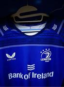 7 June 2025; The jersey of captain Jack Conan in the Leinster dressingroom before the United Rugby Championship semi-final match between Leinster and Glasgow Warriors at the Aviva Stadium in Dublin. Photo by Brendan Moran/Sportsfile