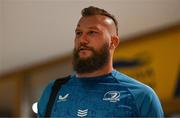 7 June 2025; RG Snyman of Leinster before the United Rugby Championship semi-final match between Leinster and Glasgow Warriors at the Aviva Stadium in Dublin. Photo by Brendan Moran/Sportsfile
