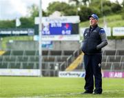 7 June 2025; Cavan manager Patrick Delaney during the Electric Ireland Celtic Challenge Corn Tom Hogan final match between Cavan and Louth at Kingspan Breffni in Cavan. Photo by Thomas Flinkow/Sportsfile