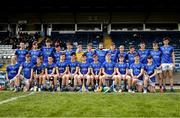 7 June 2025; The Longford team before the Electric Ireland Celtic Challenge Corn Michael Feery final match between Longford and Fermanagh at Kingspan Breffni in Cavan. Photo by Thomas Flinkow/Sportsfile