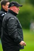7 June 2025; Armagh manager Kevin Hughes during the Electric Ireland Celtic Challenge Corn Jerome O’Leary final match between Kildare and Armagh at the GAA National Games Development Centre in Abbotstown, Dublin. Photo by Stephen Marken/Sportsfile