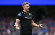 7 June 2025; Kyle Steyn of Glasgow Warriors during the United Rugby Championship semi-final match between Leinster and Glasgow Warriors at the Aviva Stadium in Dublin. Photo by Brendan Moran/Sportsfile