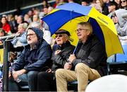7 June 2025; Longford supporters during the Electric Ireland Celtic Challenge Corn Michael Feery final match between Longford and Fermanagh at Kingspan Breffni in Cavan. Photo by Thomas Flinkow/Sportsfile