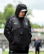 7 June 2025; Fermanagh manager Cyril Dunne during the Electric Ireland Celtic Challenge Corn Michael Feery final match between Longford and Fermanagh at Kingspan Breffni in Cavan. Photo by Thomas Flinkow/Sportsfile
