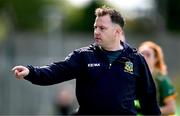 7 June 2025; Meath manager Shane McCormack during the TG4 All-Ireland Ladies Football Senior Championship Round 1 match between Meath and Armagh at Páirc Tailteann in Navan, Meath. Photo by Ben McShane/Sportsfile
