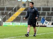 7 June 2025; Longford manager John O'Brien during the Electric Ireland Celtic Challenge Corn Michael Feery final match between Longford and Fermanagh at Kingspan Breffni in Cavan. Photo by Thomas Flinkow/Sportsfile