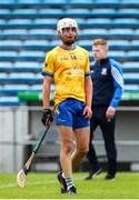 7 June 2025; Finn Duignan of Clare reacts at full time during the Electric Ireland Celtic Challenge Corn John Scott final match between Clare and Dublin at FBD Semple Stadium in Thurles, Tipperary. Photo by Michael P Ryan/Sportsfile
