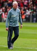 7 June 2025; Limerick manager John Kiely before the Munster GAA Hurling Senior Championship final match between Limerick and Cork at LIT Gaelic Grounds in Limerick. Photo by Ray McManus/Sportsfile