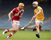 7 June 2025; Gavin O’Callaghan of Cork White in action against Cormac Kennedy of Tipperary Gold during the Electric Ireland Celtic Challenge Corn Michael Hogan final match between Tipperary Gold and Cork White at FBD Semple Stadium in Thurles, Tipperary. Photo by Michael P Ryan/Sportsfile