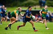 8 June 2025; Action from the LGFA All-Ireland U14 Gold Final match between Dublin and Kerry at Nenagh Éire Óg GAA Club in Nenagh, Tipperary. Photo by Tyler Miller/Sportsfile