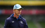 7 June 2025; Leinster head coach Leo Cullen before the United Rugby Championship semi-final match between Leinster and Glasgow Warriors at the Aviva Stadium in Dublin. Photo by Seb Daly/Sportsfile