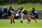 8 June 2025; Action from the LGFA All-Ireland U14 Gold Final match between Dublin and Kerry at Nenagh Éire Óg GAA Club in Nenagh, Tipperary. Photo by Tyler Miller/Sportsfile