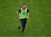 8 June 2025; Kildare manager Brian Dowling after his side's victory in the Joe McDonagh Cup final match between Kildare and Laois at Croke Park in Dublin. Photo by Piaras Ó Mídheach/Sportsfile