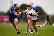 8 June 2025; Action during the LGFA All-Ireland U14 Silver Final match between Tipperary and Cavan at Coralstown/Kinnegad GAA in Westmeath. Photo by Ben McShane/Sportsfile