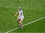 8 June 2025; Galway goalkeeper Eanna Murphy during the Leinster GAA Senior Hurling Championship final match between Kilkenny and Galway at Croke Park in Dublin. Photo by Piaras Ó Mídheach/Sportsfile