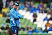 7 June 2025; Leinster senior coach Jacques Nienaber before the United Rugby Championship semi-final match between Leinster and Glasgow Warriors at the Aviva Stadium in Dublin. Photo by Brendan Moran/Sportsfile
