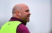 8 June 2025; Galway manager Séamus Tierney during the LGFA All-Ireland U14 Platinum Final match between Cork and Galway at Nenagh Éire Óg GAA Club in Nenagh, Tipperary. Photo by Tyler Miller/Sportsfile
